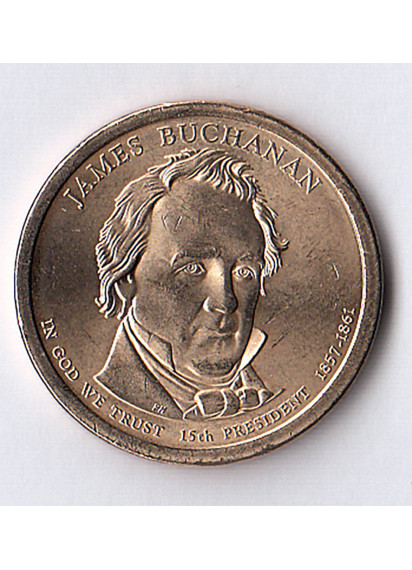 2010 -  Dollaro Stati Uniti James Buchanan Zecca D